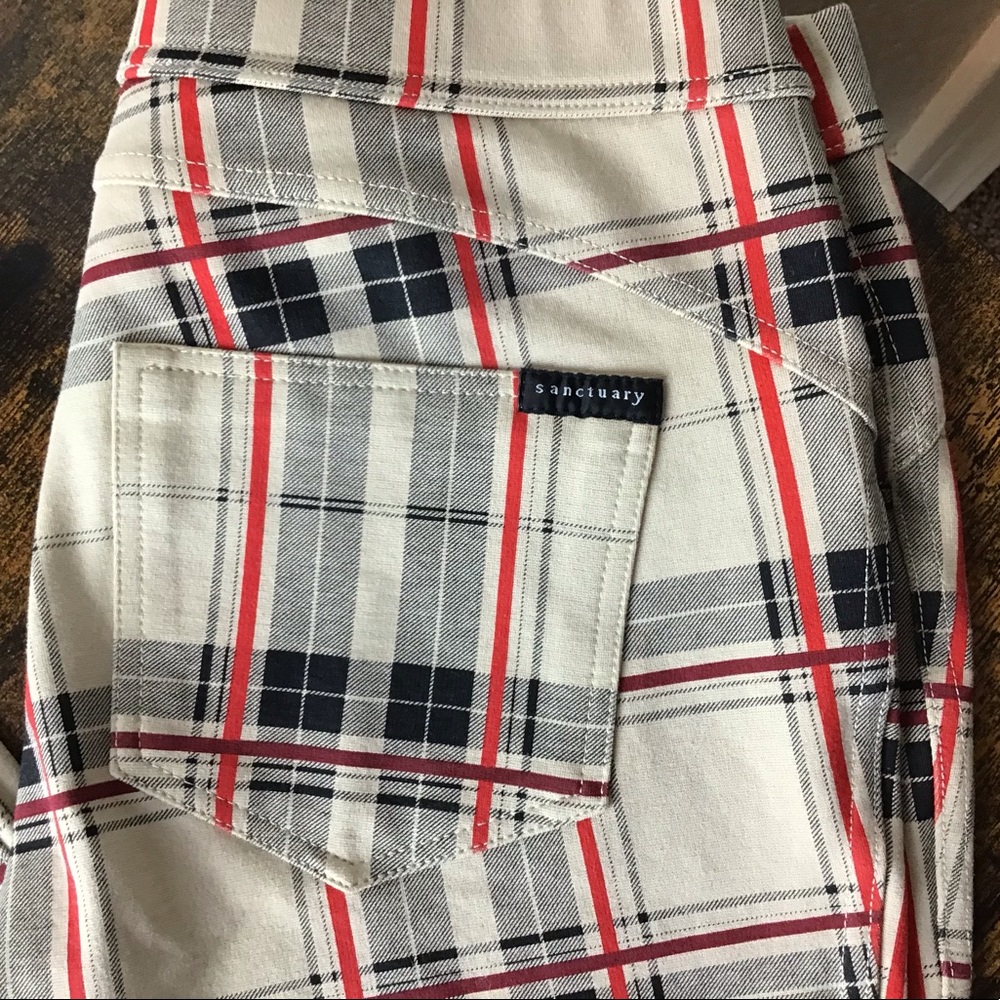 Sanctuary Grease Plaid Leggings - Picture 4 of 7